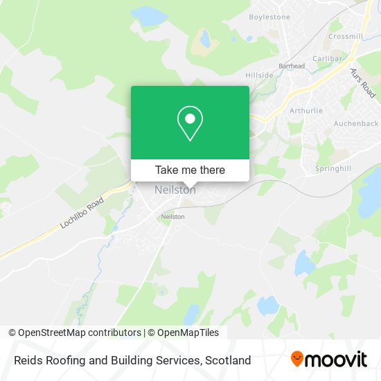 Reids Roofing and Building Services map