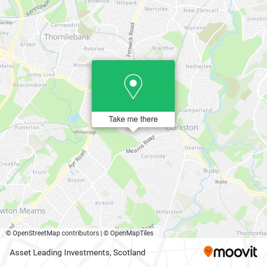 Asset Leading Investments map