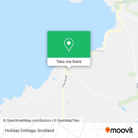 Holiday Cottage map