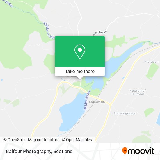 Balfour Photography map