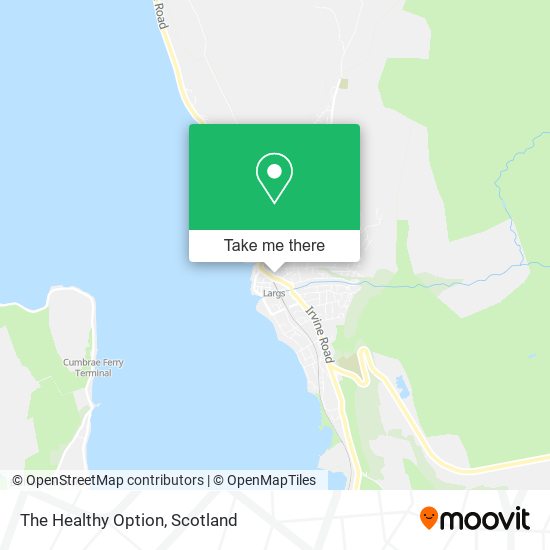 The Healthy Option map