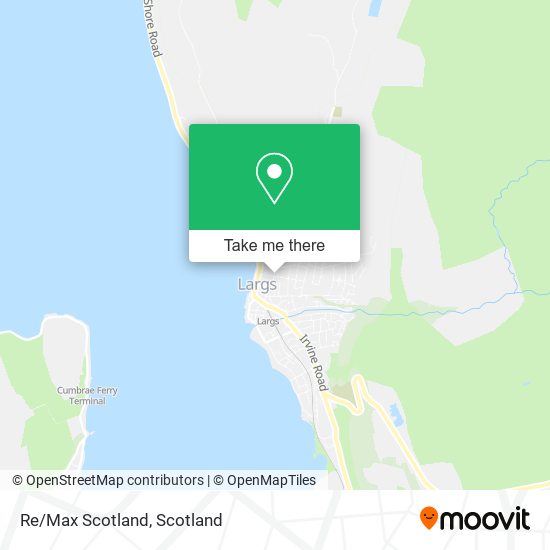 Re/Max Scotland map