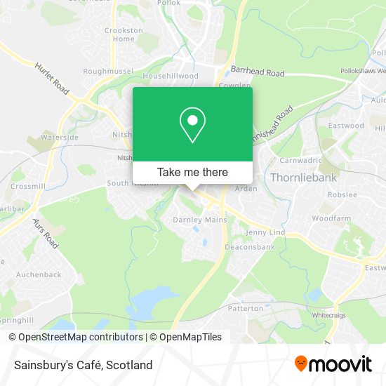 Sainsbury's Café map