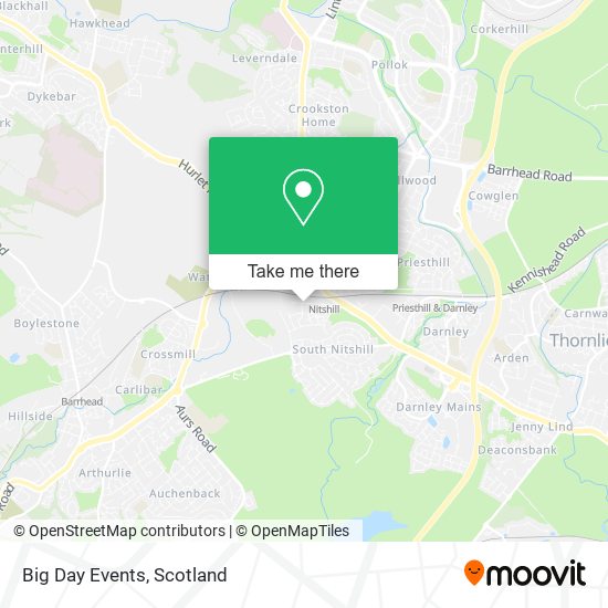 Big Day Events map