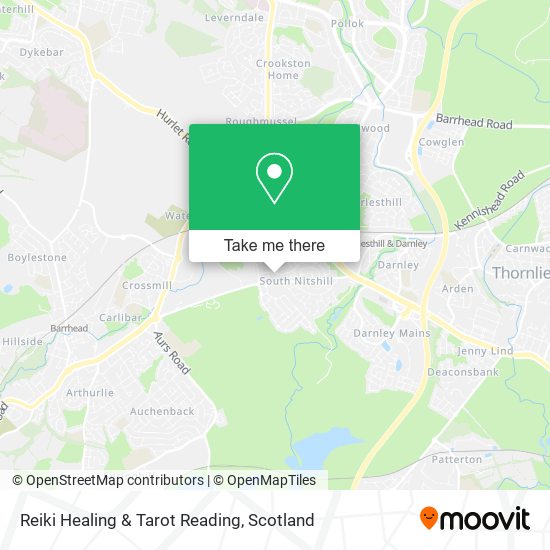 Reiki Healing & Tarot Reading map