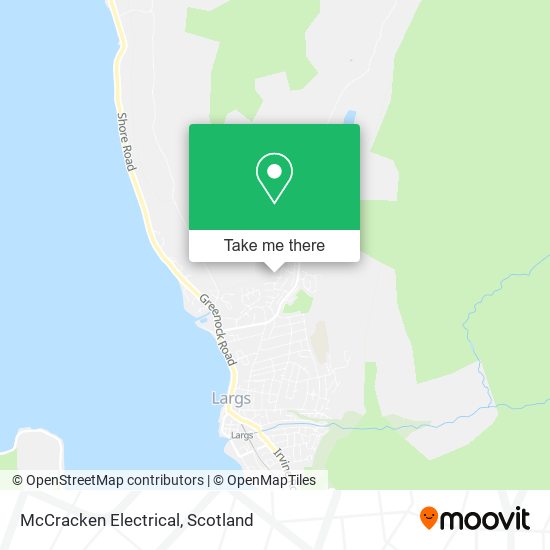 McCracken Electrical map