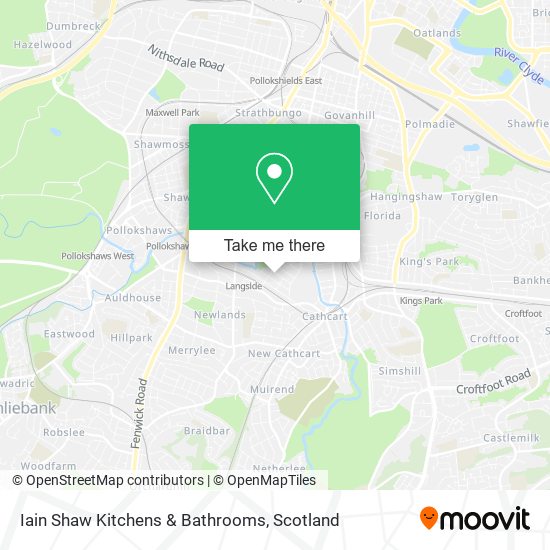 Iain Shaw Kitchens & Bathrooms map