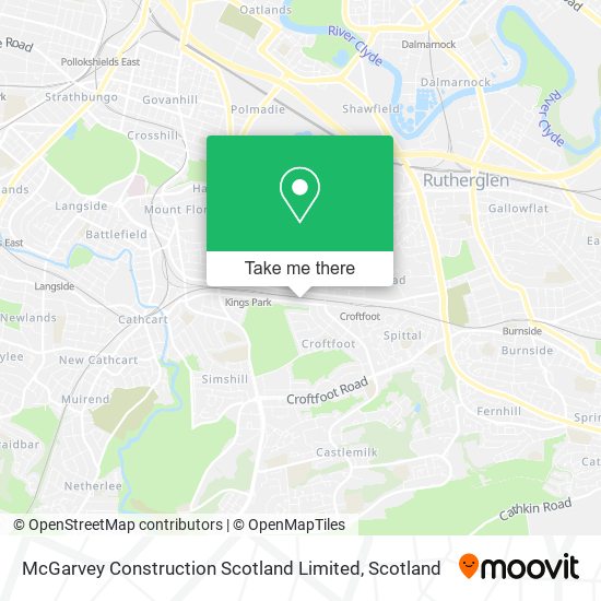 McGarvey Construction Scotland Limited map