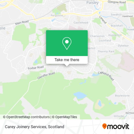 Carey Joinery Services map