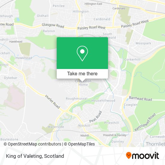 King of Valeting map