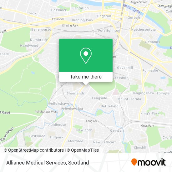 Alliance Medical Services map