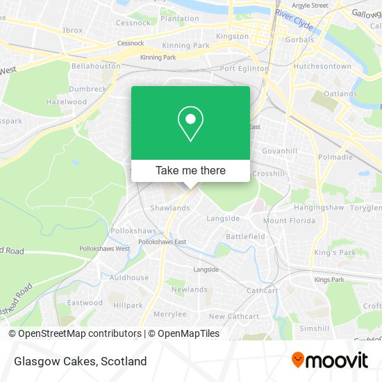 Glasgow Cakes map