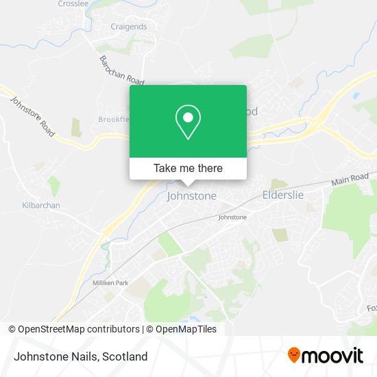 Johnstone Nails map