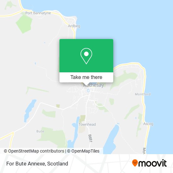 For Bute Annexe map