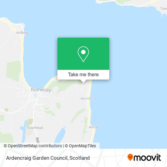 Ardencraig Garden Council map