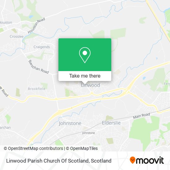 Linwood Parish Church Of Scotland map