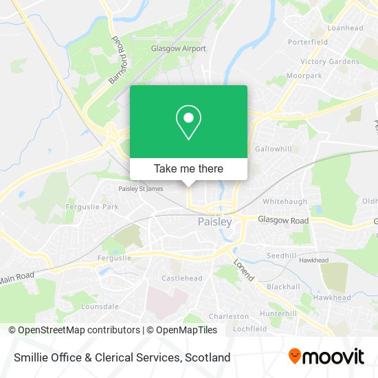 Smillie Office & Clerical Services map