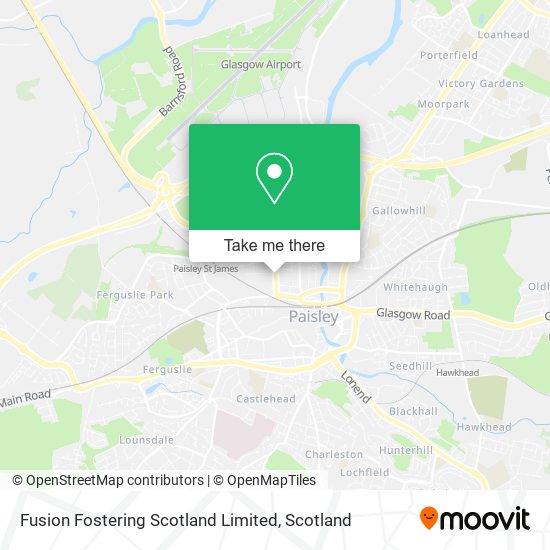 Fusion Fostering Scotland Limited map