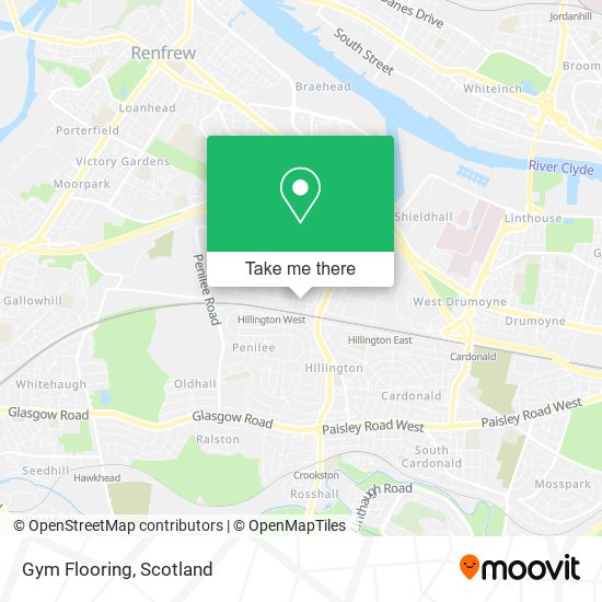 Gym Flooring map