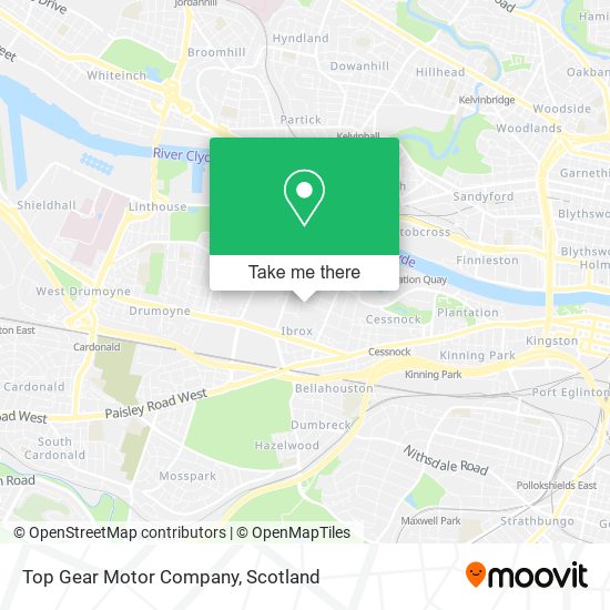 Top Gear Motor Company map