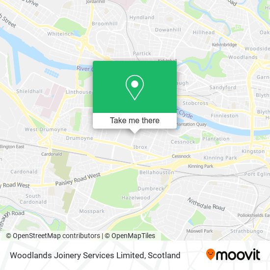Woodlands Joinery Services Limited map