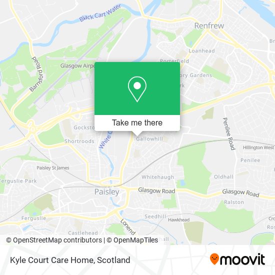 Kyle Court Care Home map