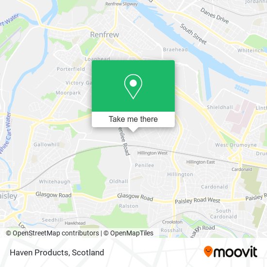 Haven Products map