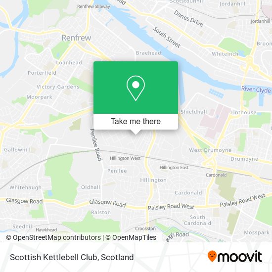 Scottish Kettlebell Club map