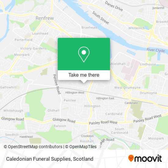 Caledonian Funeral Supplies map