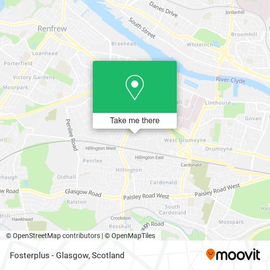 Fosterplus - Glasgow map