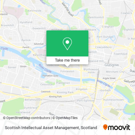 Scottish Intellectual Asset Management map