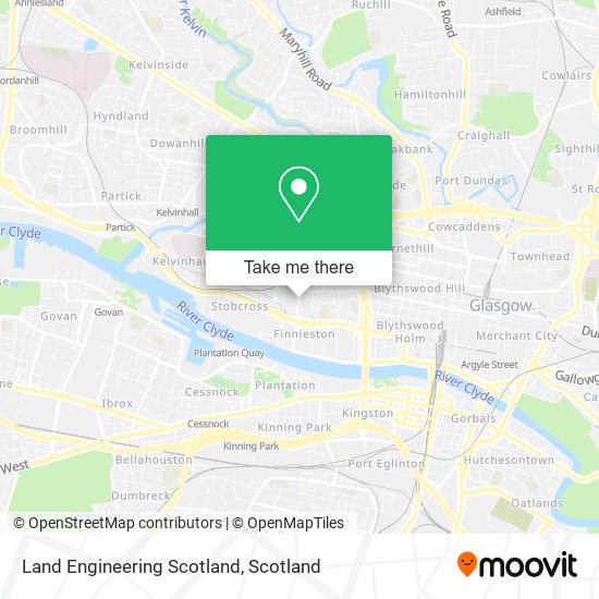 Land Engineering Scotland map