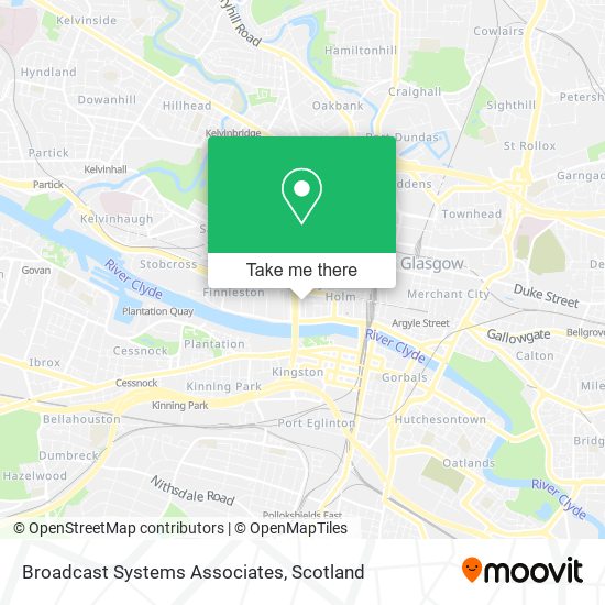 Broadcast Systems Associates map