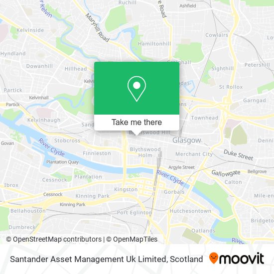 Santander Asset Management Uk Limited map
