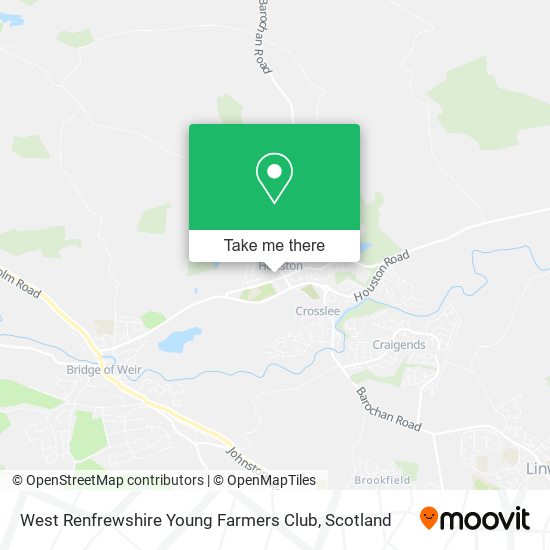 West Renfrewshire Young Farmers Club map