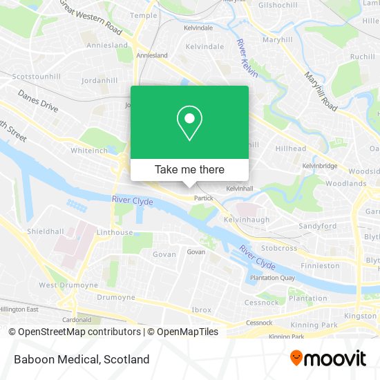 Baboon Medical map