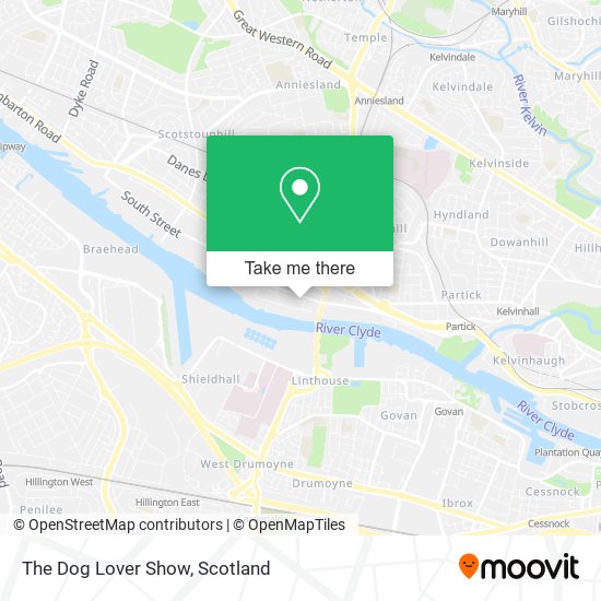 The Dog Lover Show map