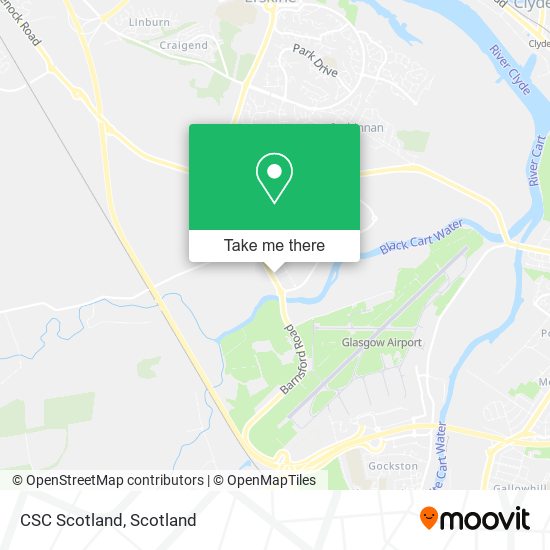 CSC Scotland map