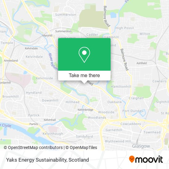 Yaks Energy Sustainability map