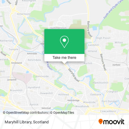 Maryhill Library map