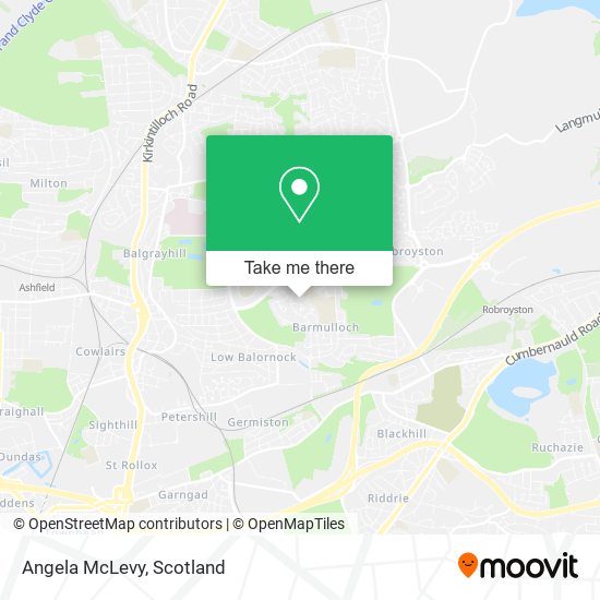 Angela McLevy map