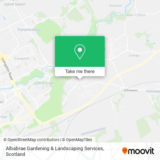 Albabrae Gardening & Landscaping Services map