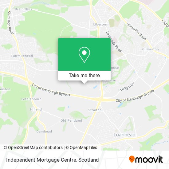 Independent Mortgage Centre map