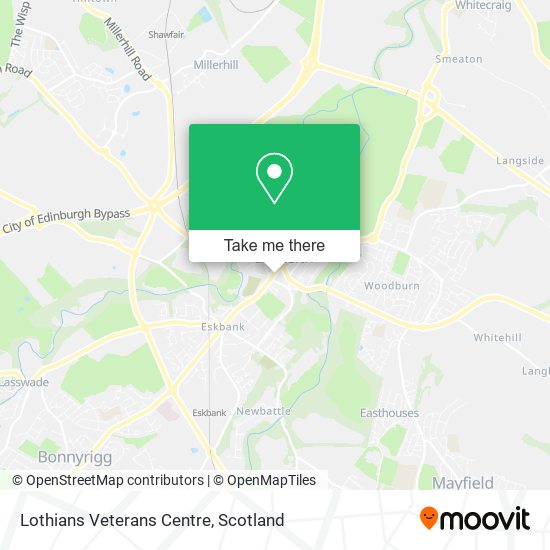 Lothians Veterans Centre map