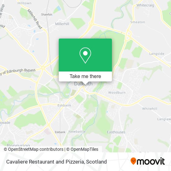 Cavaliere Restaurant and Pizzeria map