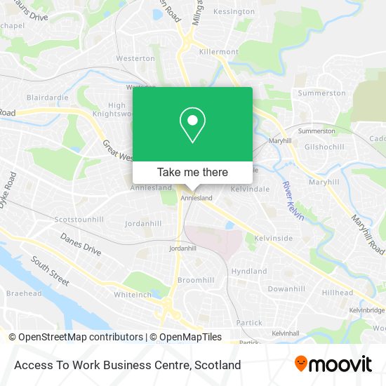 Access To Work Business Centre map