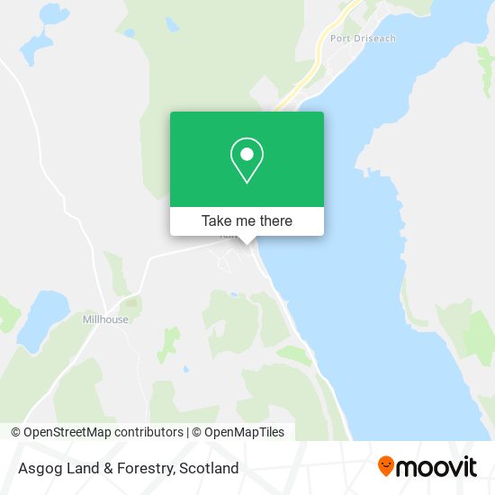 Asgog Land & Forestry map