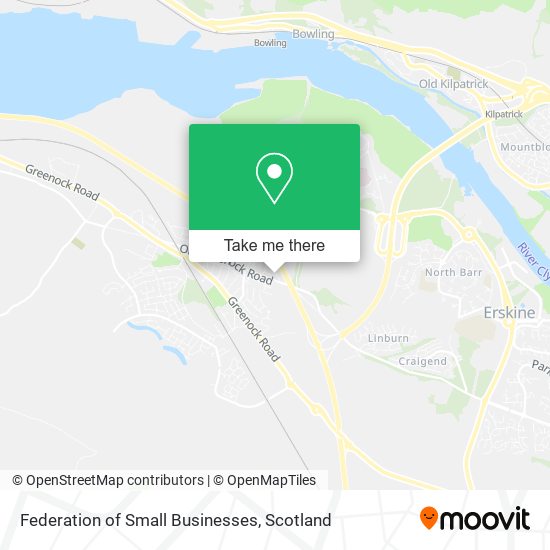 Federation of Small Businesses map