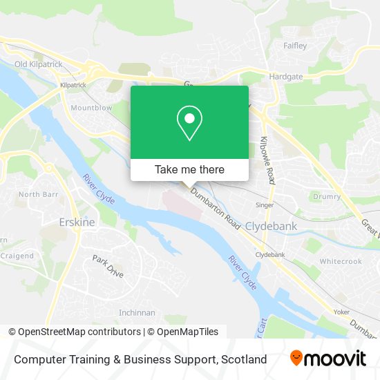 Computer Training & Business Support map