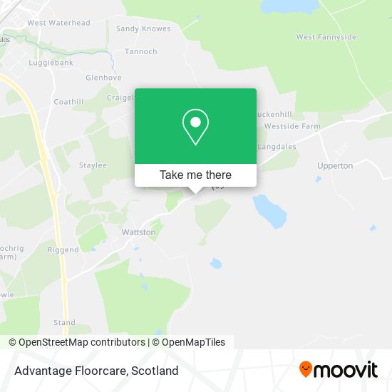 Advantage Floorcare map